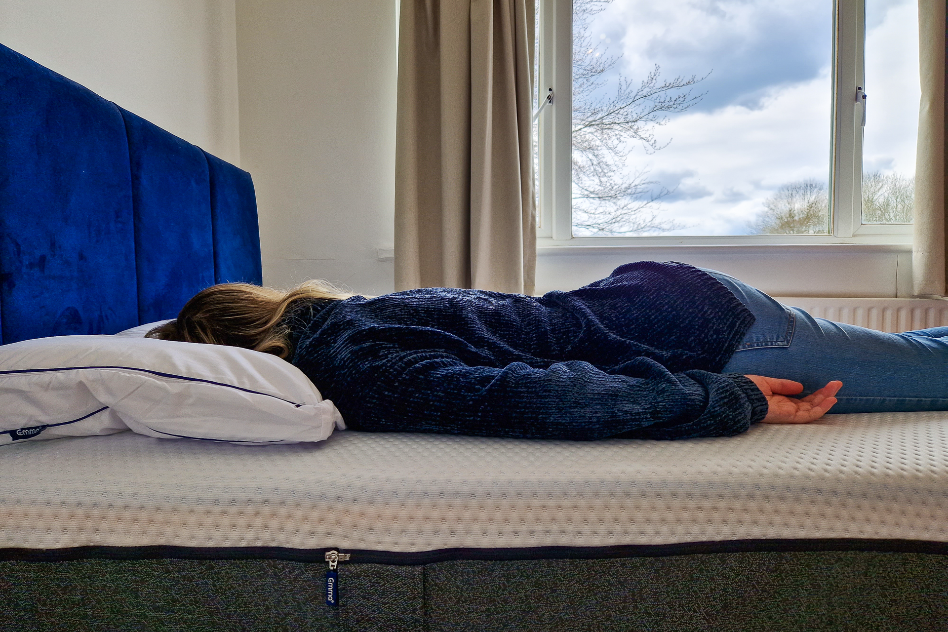 emma wolkenkussen buikslaper